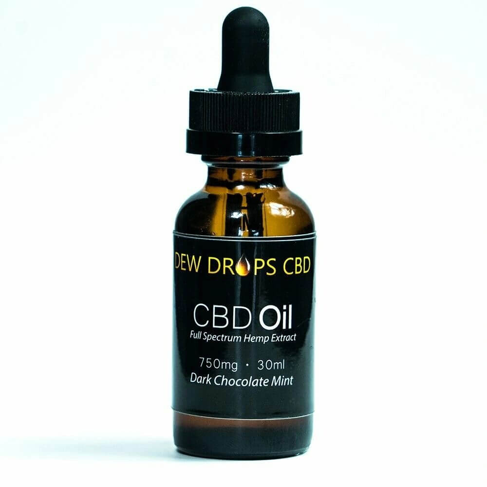 A bottle of cbd oil is shown with the label.