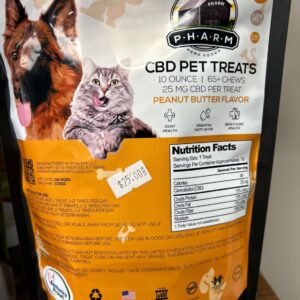 Pharm CBD Pet Treats Large Bag 25mg per treat